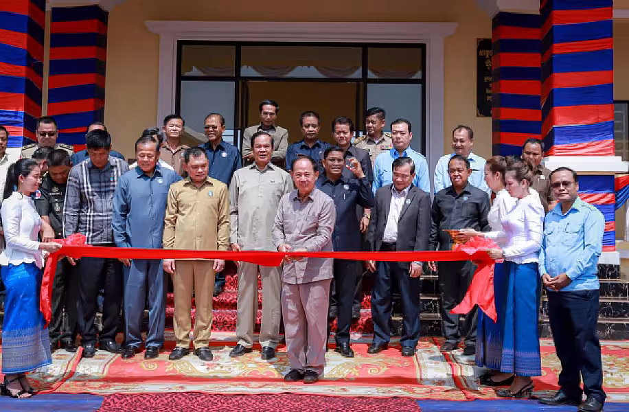 ឯកឧត្តម គន់ គីម អញ្ជើញជាអធិបតីក្នុងពិធីសម្ពោធដាក់ឲ្យប្រើប្រាស់ទីស្នាក់ការសមាគម អ.ន.ក.ខេត្តរតនគិរី - Image 5