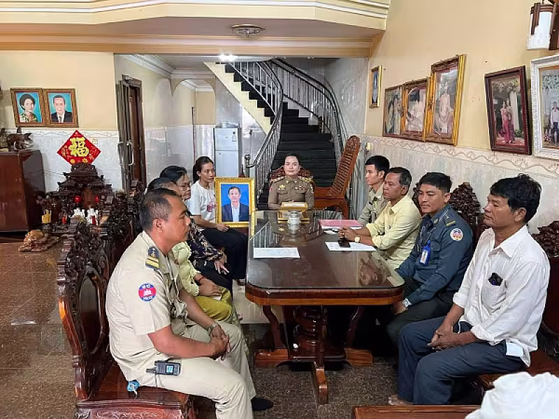 អ.ន.ក. ខេត្តកំពង់ចាម នាំយកថវិកាបេឡាមរណសង្គ្រោះជូនគ្រួសារសពសមាជិក  - Image 2