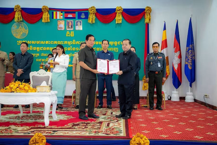 ឯកឧត្តម ឃួង ស្រេង អញ្ជើញជាអធិបតីពិធីប្រកាសសមាសភាព អ.ន.ក.ខណ្ឌទាំង១៤នៃរាជធានីភ្នំពេញ - Image 5