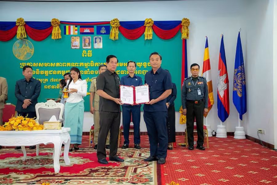 ឯកឧត្តម ឃួង ស្រេង អញ្ជើញជាអធិបតីពិធីប្រកាសសមាសភាព អ.ន.ក.ខណ្ឌទាំង១៤នៃរាជធានីភ្នំពេញ - Image 7