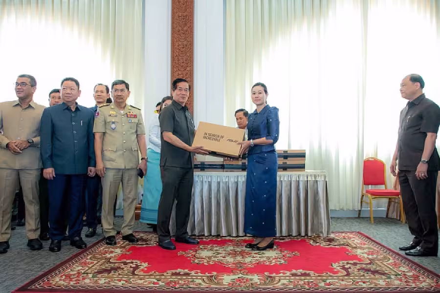 ឯកឧត្តម ឃួង ស្រេង អញ្ជើញជាអធិបតីពិធីប្រកាសសមាសភាព អ.ន.ក.ខណ្ឌទាំង១៤នៃរាជធានីភ្នំពេញ - Image 10