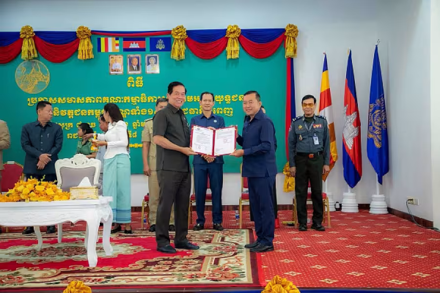 ឯកឧត្តម ឃួង ស្រេង អញ្ជើញជាអធិបតីពិធីប្រកាសសមាសភាព អ.ន.ក.ខណ្ឌទាំង១៤នៃរាជធានីភ្នំពេញ - Image 14