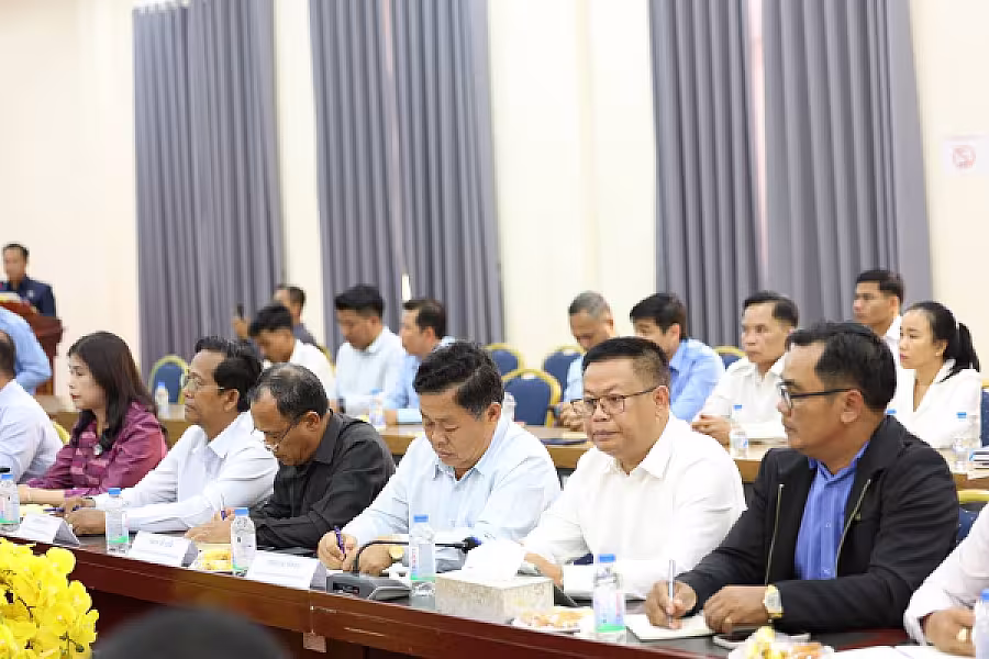 ឯកឧត្តម គន់ គីម អញ្ជើញជាអធិបតីក្នុងពិធីសម្ពោធទីស្នាក់ការ អ.ន.ក.ខេត្តមណ្ឌលគិរី - Image 2