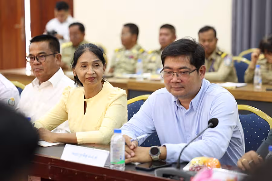 ឯកឧត្តម គន់ គីម អញ្ជើញជាអធិបតីក្នុងពិធីសម្ពោធទីស្នាក់ការ អ.ន.ក.ខេត្តមណ្ឌលគិរី - Image 4
