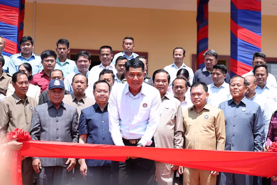 ឯកឧត្តម គន់ គីម អញ្ជើញជាអធិបតីក្នុងពិធីសម្ពោធទីស្នាក់ការ អ.ន.ក.ខេត្តមណ្ឌលគិរី - Image 22