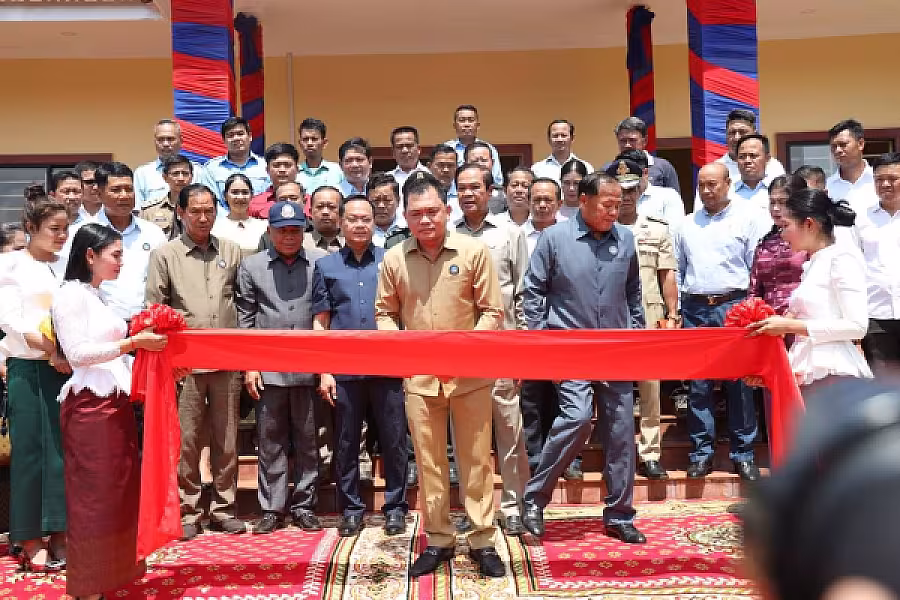 ឯកឧត្តម គន់ គីម អញ្ជើញជាអធិបតីក្នុងពិធីសម្ពោធទីស្នាក់ការ អ.ន.ក.ខេត្តមណ្ឌលគិរី - Image 25