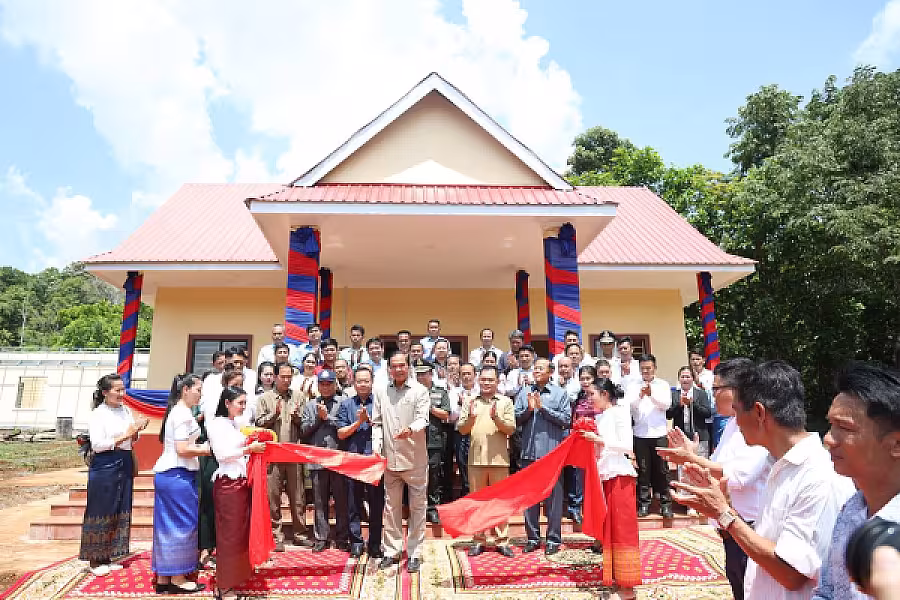 ឯកឧត្តម គន់ គីម អញ្ជើញជាអធិបតីក្នុងពិធីសម្ពោធទីស្នាក់ការ អ.ន.ក.ខេត្តមណ្ឌលគិរី - Image 27
