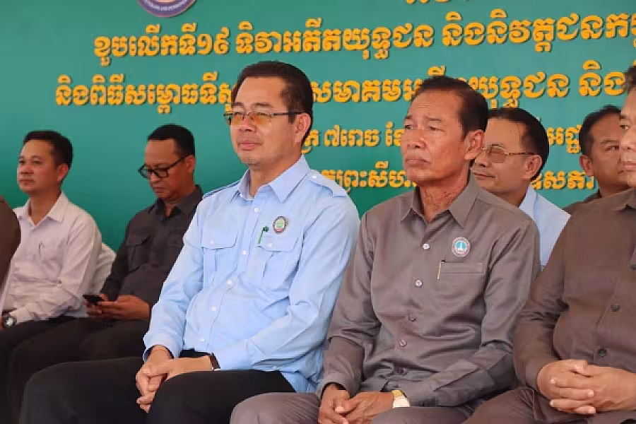 ឯកឧត្តម សាយ សំអាល់ អញ្ជើញសម្ពោធស្នាក់ការ សមាគមអតីតយុទ្ធជន និងនិវត្តជនកម្ពុជា ខេត្តព្រះស៊ីហនុ - Image 8