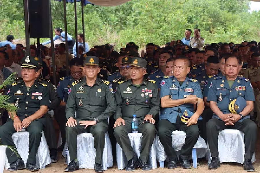 ឯកឧត្តម សាយ សំអាល់ អញ្ជើញសម្ពោធស្នាក់ការ សមាគមអតីតយុទ្ធជន និងនិវត្តជនកម្ពុជា ខេត្តព្រះស៊ីហនុ - Image 12