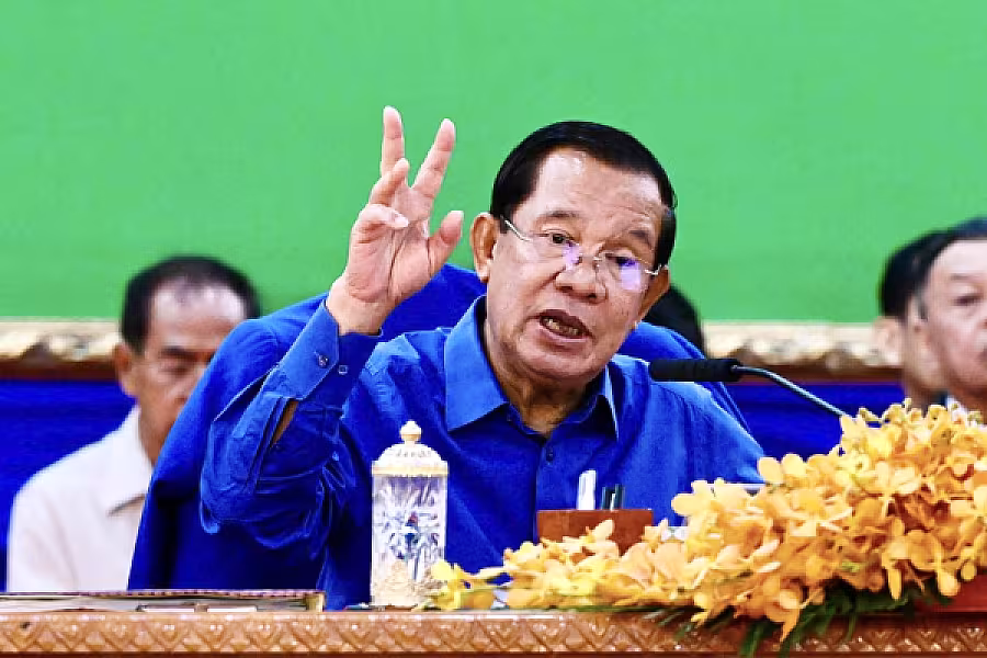 សម្តេចតេជោ ហ៊ុន សែន អំពាវនាវថ្នាក់ដឹកនាំខេត្តកំពត និងកែប ត្រូវយកចិត្តទុកដាក់គ្រប់គ្រងអតីតយុទ្ធជន និងនិវត្តជន ក្នុងមូលដ្ឋានរបស់ខ្លួន 