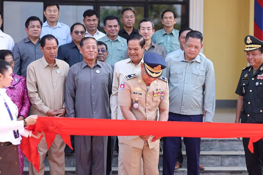 ឯកឧត្តម គន់ គីម អញ្ជើញជាអធិបតីក្នុងពិធីសម្ពោធអគារទីស្នាក់សមាគមអតីតយុទ្ធជន និងនិវត្តជនកម្ពុជា ខេត្តត្បូងឃ្មុំ - Image 6