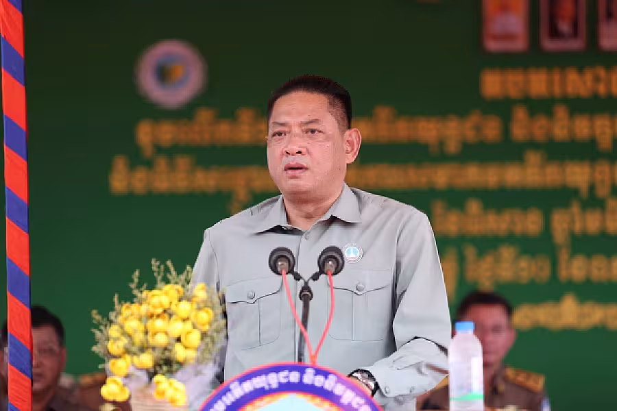 ឯកឧត្តម គន់ គីម អញ្ជើញជាអធិបតីក្នុងពិធីសម្ពោធអគារទីស្នាក់សមាគមអតីតយុទ្ធជន និងនិវត្តជនកម្ពុជា ខេត្តត្បូងឃ្មុំ - Image 9