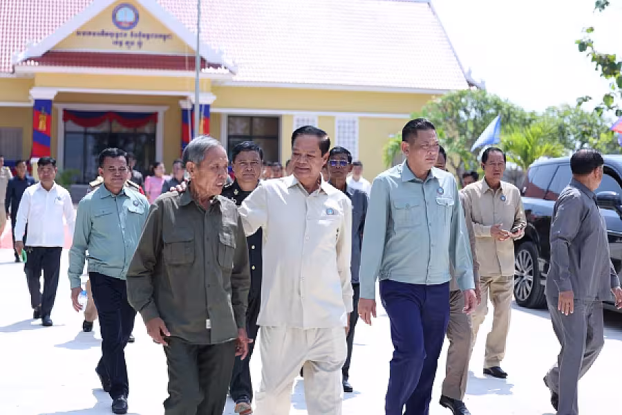 ឯកឧត្តម គន់ គីម អញ្ជើញជាអធិបតីក្នុងពិធីសម្ពោធអគារទីស្នាក់សមាគមអតីតយុទ្ធជន និងនិវត្តជនកម្ពុជា ខេត្តត្បូងឃ្មុំ - Image 12