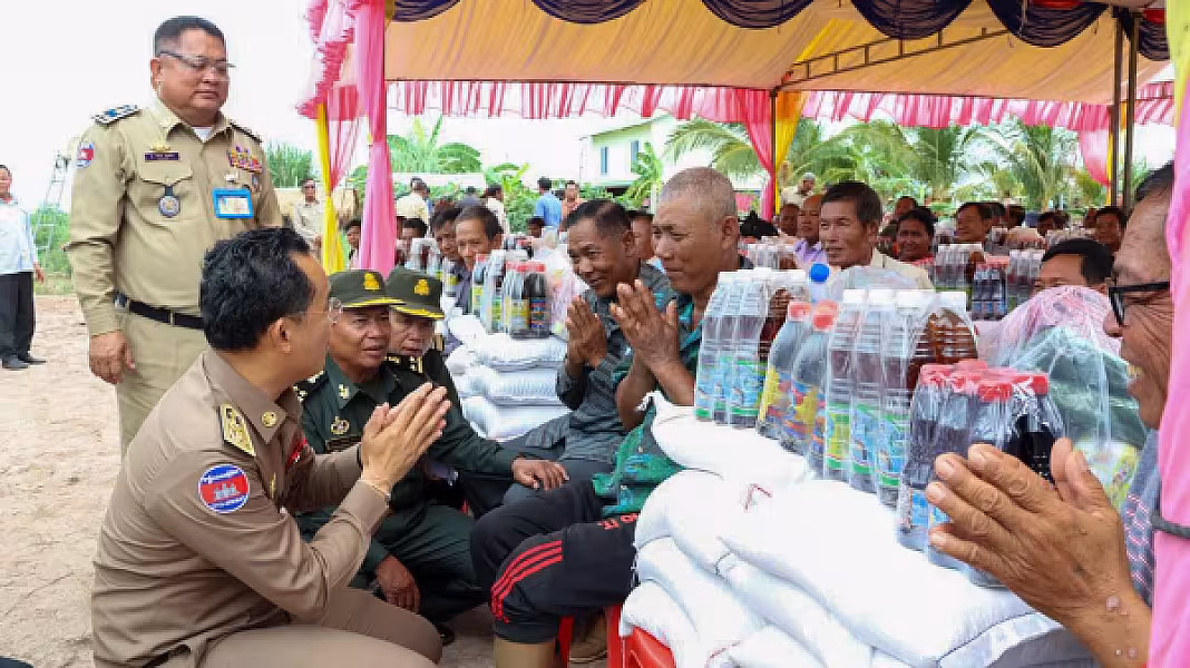 ឯកឧត្ដម នួន ផារ័ត្ន ផ្តល់ថវិកាសាងសង់សាលប្រជុំនៅមណ្ឌលអភិវឌ្ឍន៍អតីតយុទ្ធជនមរតកតេជោធិបតី ថ្លុកព្រីង - Image 3