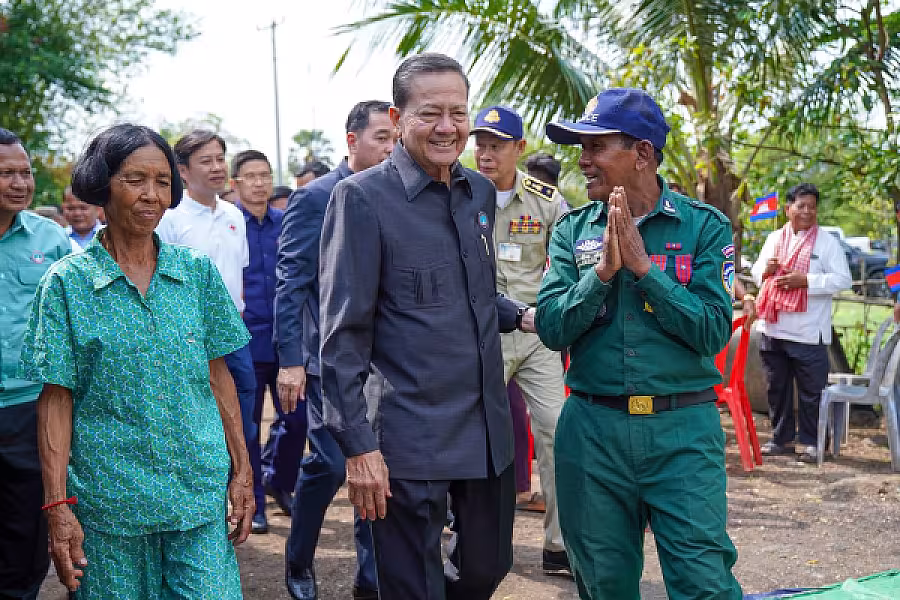 ឯកឧត្តមសន្តិបណ្ឌិត នេត សាវឿន អញ្ជើញប្រគល់ផ្ទះជូនអតីតយុទ្ធជន ក្នុងខេត្តកំពង់ចាម