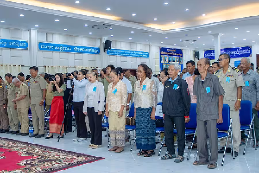 ប្រធាន អ.ន.ក.ខេត្តបន្ទាយមានជ័យ រៀបចំ អបអរសាទរខួបលើកទី១៩ ​ទិវាអតីតយុទ្ធជន និងនិវត្តជនកម្ពុជា - Image 7