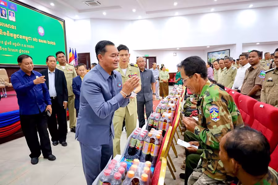 អ.ន.ក.ខេត្តកំពង់ស្ពឺ រៀបចំពិធីប្រកាសសមាសភាពថ្នាក់ដឹកនាំគណៈកម្មាធិការនិងពិធីអបអរសាទរខួបលើកទី១៩ ទិវាអតីតយុទ្ធជន និងនិវត្តជនកម្ពុជា  - Image 16