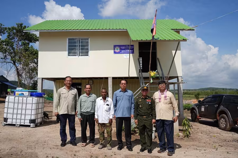 អ.ន.ក.ខេត្តព្រះសីហនុ រៀបចំពិធីសំណេះសំណាលជាមួយសមាជិកចំនួន ៦៧គ្រួសារ - Image 4