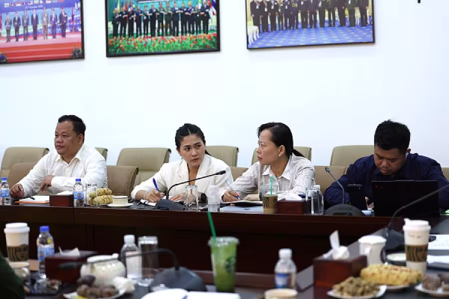 ឯកឧត្តម គន់ គីម អញ្ជើញដឹកនាំកិច្ចប្រជុំលើបច្ចុប្បន្នភាពសមាជិកស្នើសុំដី ផ្ទះ និងការរៀបចំដីសម្បទានសង្គមកិច្ច - Image 4