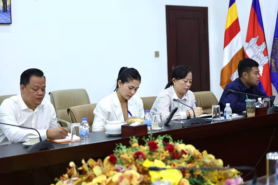 ឯកឧត្តម គន់ គីម អញ្ជើញដឹកនាំកិច្ចប្រជុំលើបច្ចុប្បន្នភាពសមាជិកស្នើសុំដី ផ្ទះ និងការរៀបចំដីសម្បទានសង្គមកិច្ច - Image 5