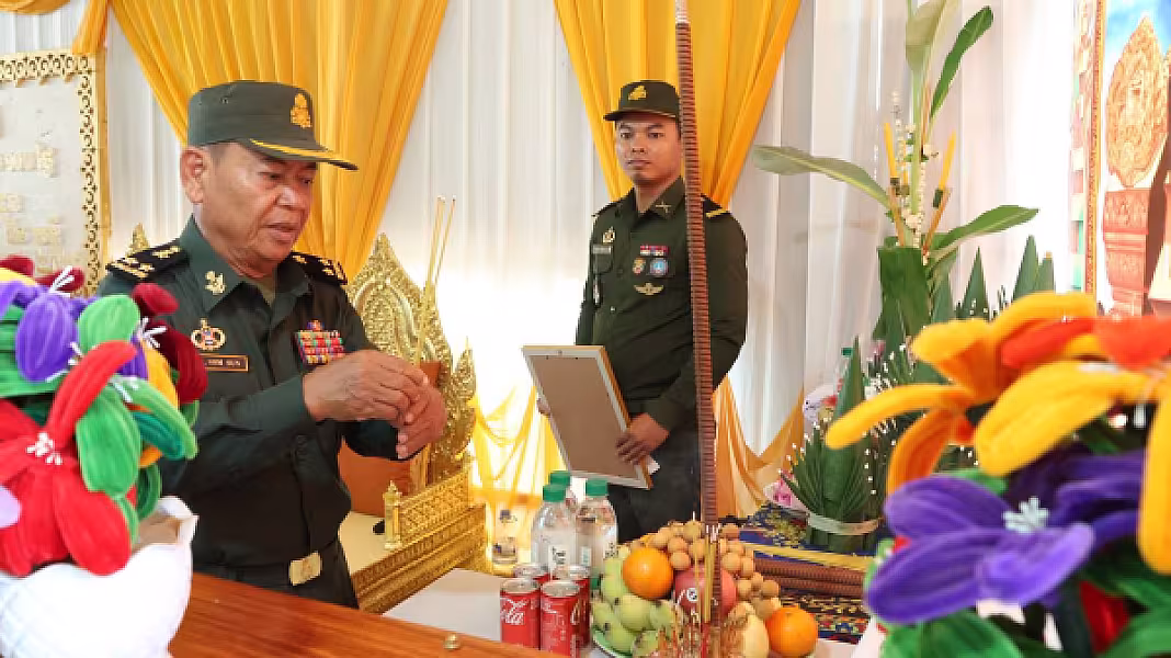 អ .ន .ក .ខេត្តកំពង់ធំ នាំយកអំណោយ និងថវិកាបេឡាមរណសង្រ្គោះជូនគ្រួសារសពសមាជិក - Image 2