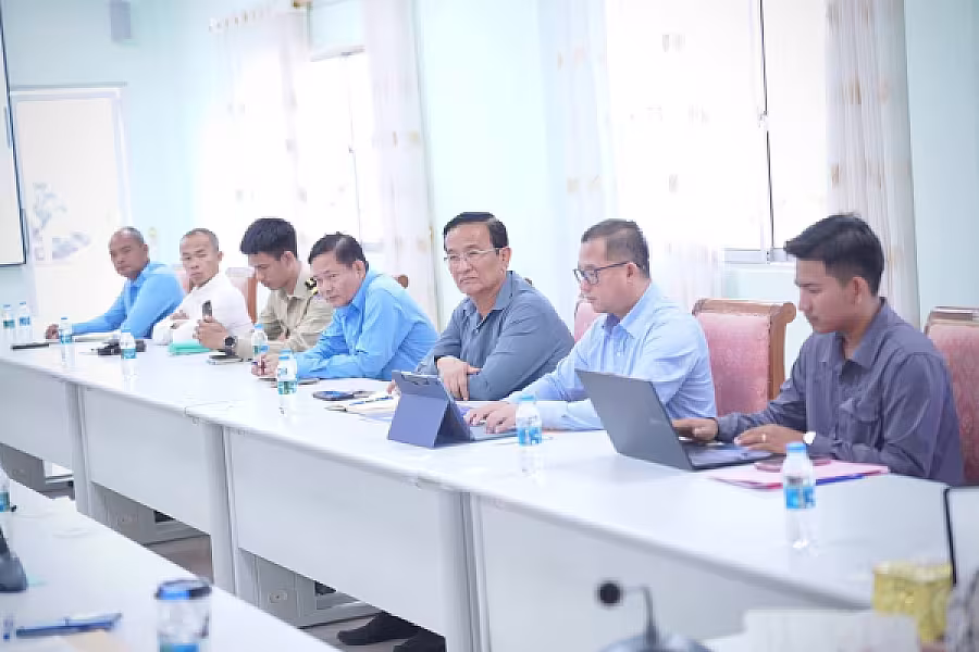 អ.ន.ក.ថ្នាក់កណ្តាល ចុះត្រួតពិនិត្យការងារបេឡាមរណសង្រ្គោះ ក្នុងខេត្តព្រះវិហារ - Image 4