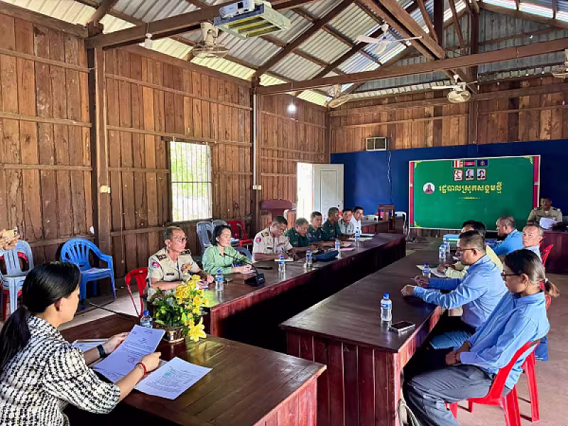 អ.ន.ក.ថ្នាក់កណ្តាល ចុះត្រួតពិនិត្យការងារបេឡាមរណសង្រ្គោះ ក្នុងខេត្តព្រះវិហារ - Image 10