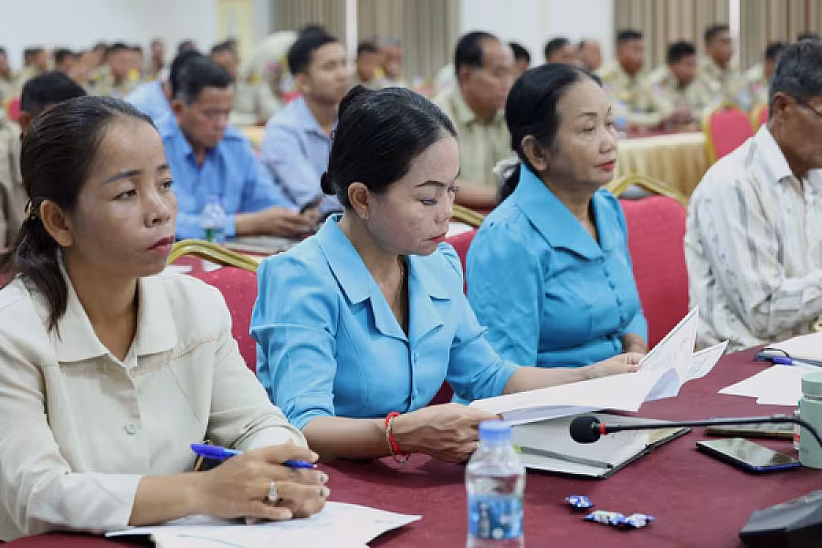 ឯកឧត្តម គន់ គីម អញ្ជើញបើកវគ្គបណ្តុះបណ្តាល ស្តីពីលិខិតគតិយុត្ត អ.ន.ក.ខេត្តព្រះវិហារ  - Image 12