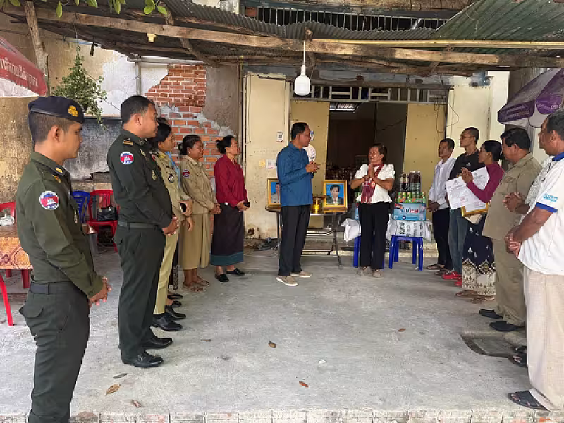 អ.ន.ក.ក្រុងដូនកែវ នាំយកថវិកាបេឡាមរណសង្គ្រោះជូនគ្រួសារសពសមាជិក - Image 2