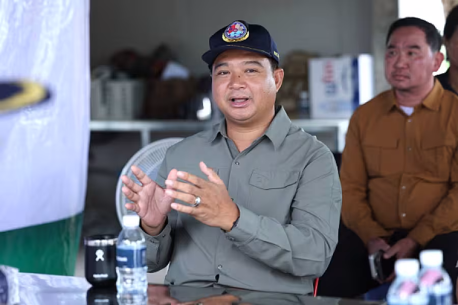 ឯកឧត្តម គន់ គីម អញ្ជើញចុះសួរទុក្ខពលរដ្ឋភៀសសឹកស្នាក់នៅផ្ទះបណ្តោះអាសន្នរបស់សមាគម ក្នុងខេត្តព្រះវិហារ - Image 15
