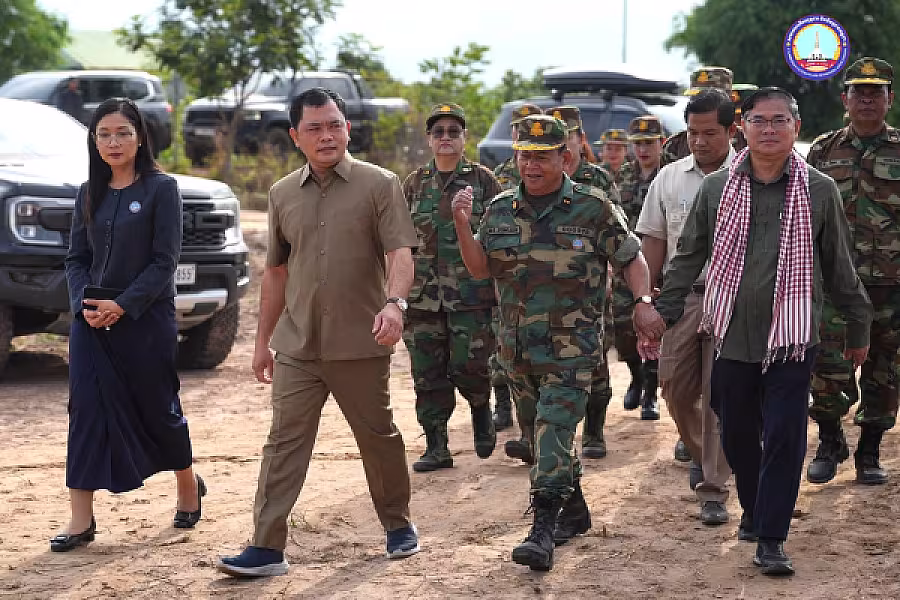 ឯកឧត្តមអ្នកឧកញ៉ា ម៉ម វណ្ណឌី អញ្ជើញចុះសាកសួរសុខទុក្ខ និងនាំយកអំណោយជូនគ្រួសារអតីតយុទ្ធជន២០៦គ្រួសារនៅខេត្តកំពង់ធំ - Image 19