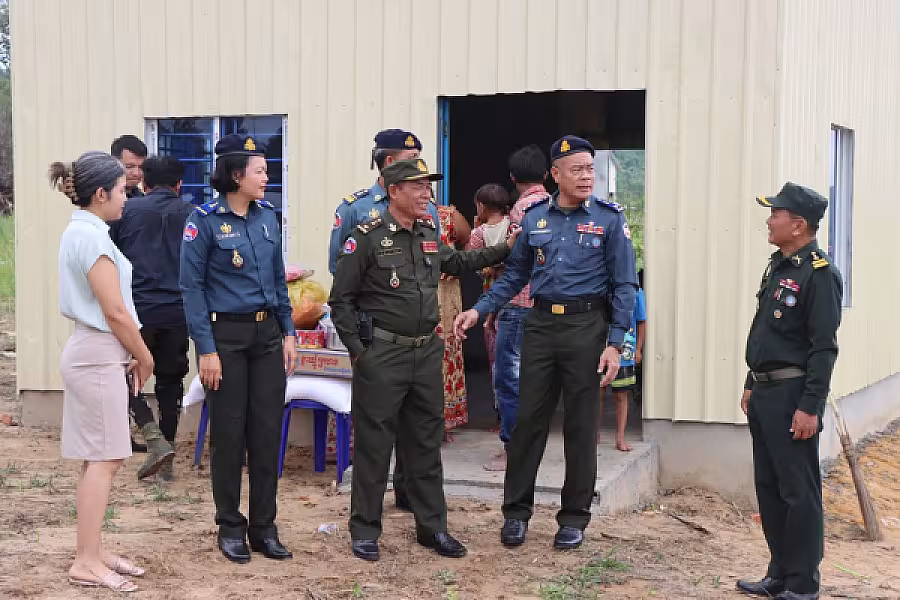 អ.ន.ក. ខេត្តព្រះសីហនុ ចុះជួបសំណេះសំណាល និងនាំយកអំណោយជូនសមាជិក - Image 8