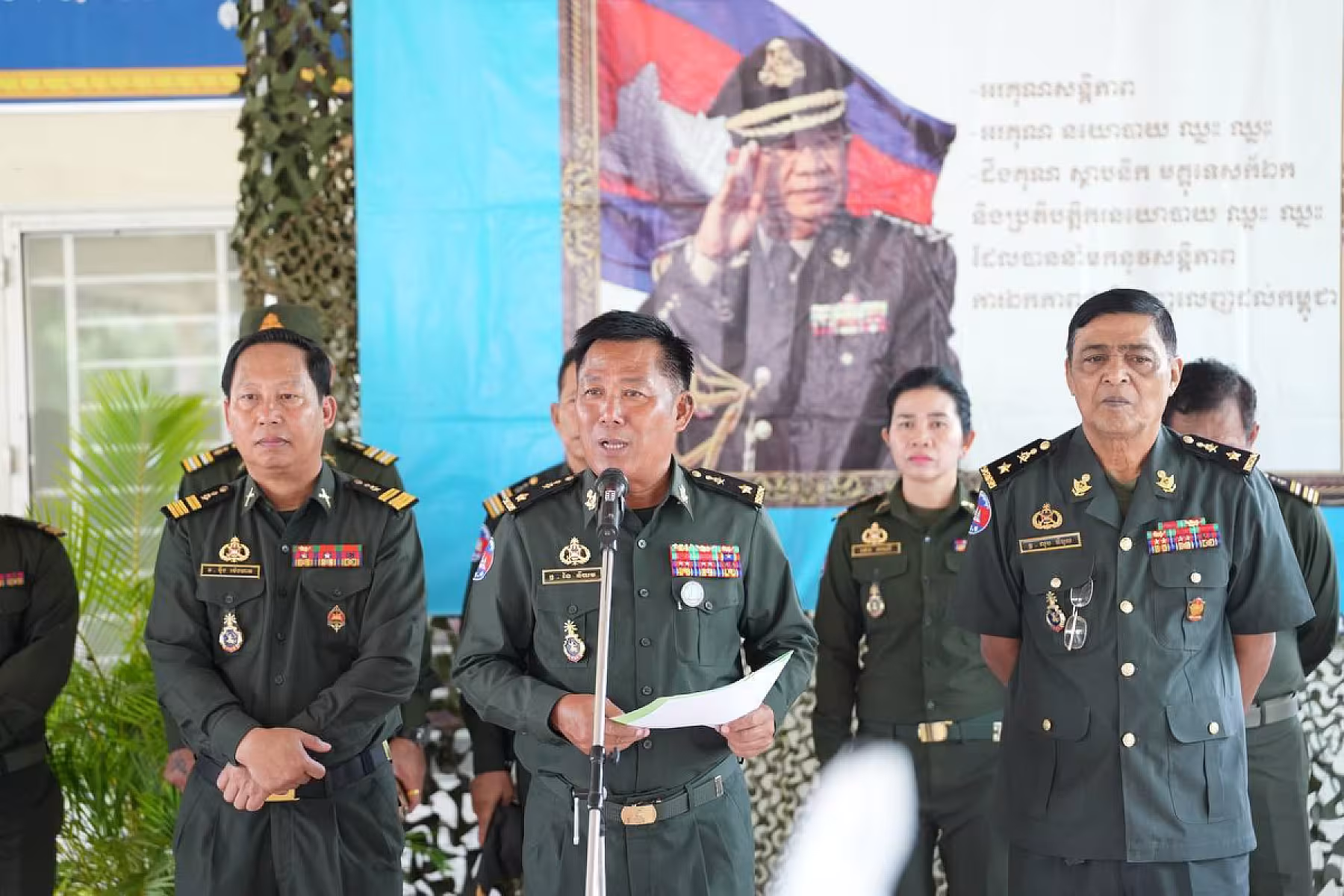 អតីតយុទ្ធជន និងនិវត្តជន ២៣គ្រួសារ ក្នុងខេត្តកណ្ដាលទទួលអំណោយពីសម្ដេចតេជោ និងសម្ដេចកិត្តិព្រឹទ្ធបណ្ឌិត