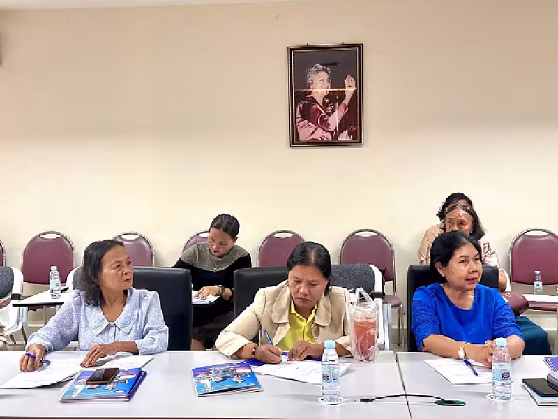 លោកជំទាវ គឹម ច័ន្ទសុលីណា បើកវគ្គបណ្តុះបណ្តាលស្តីពីការងាររដ្ឋបាល និងការងារបេឡាមរណសង្គ្រោះ អ.ន.ក.ក្នុងវិស័យកិច្ចការនារី - Image 7