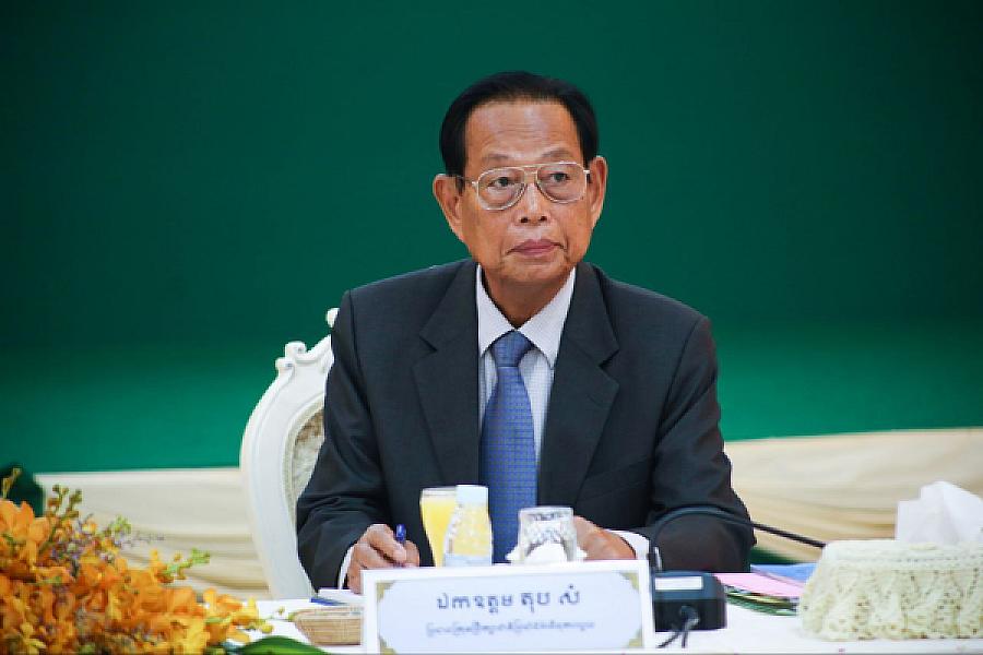 ឯកឧត្តម តុប សំ ប្រធានក្រុមប្រឹក្សាជាតិប្រឆាំងអំពើពុករលួយ​ បាន​ចូល​រួម​ឧបត្ថម្ភ​ថវិកា​ចំនួន​ ២លានរៀល​  ដេីម្បី​រៀបចំ​មហាសន្និបាត​វិសាមញ្ញ​តំណាង​សមាគម​អតីត​យុទ្ធ​ជន​កម្ពុជា​ទូទាំង​ប្រទេស