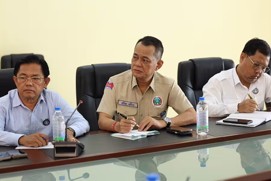 ឯកឧត្តម គន់ គីម ដឹកនាំកិច្ចប្រជុំរៀបចំដីសម្បទានសង្គមកិច្ចជូនអតីតយុទ្ធជន និងនិវត្តជន ក្នុងខេត្តបាត់ដំបង - Image 12