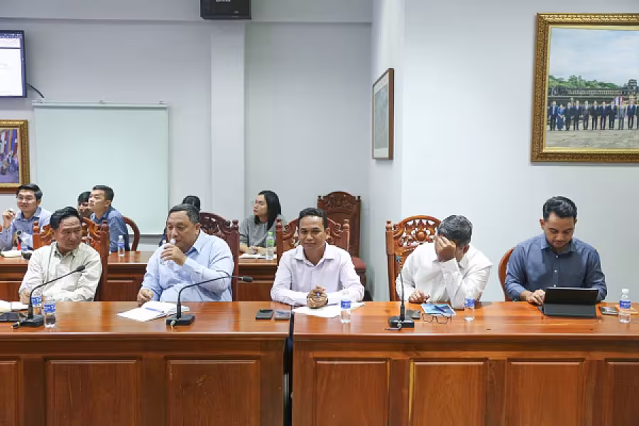 លោកជំទាវ ទេស ផល្លីន អញ្ជើញដឹកនាំកិច្ចប្រជុំតម្រង់ទិសការងារ របស់លេខាធិការដ្ឋាននៃគណៈកម្មាធិការអ.ន.ក វិស័យព័ត៌មាន - Image 11