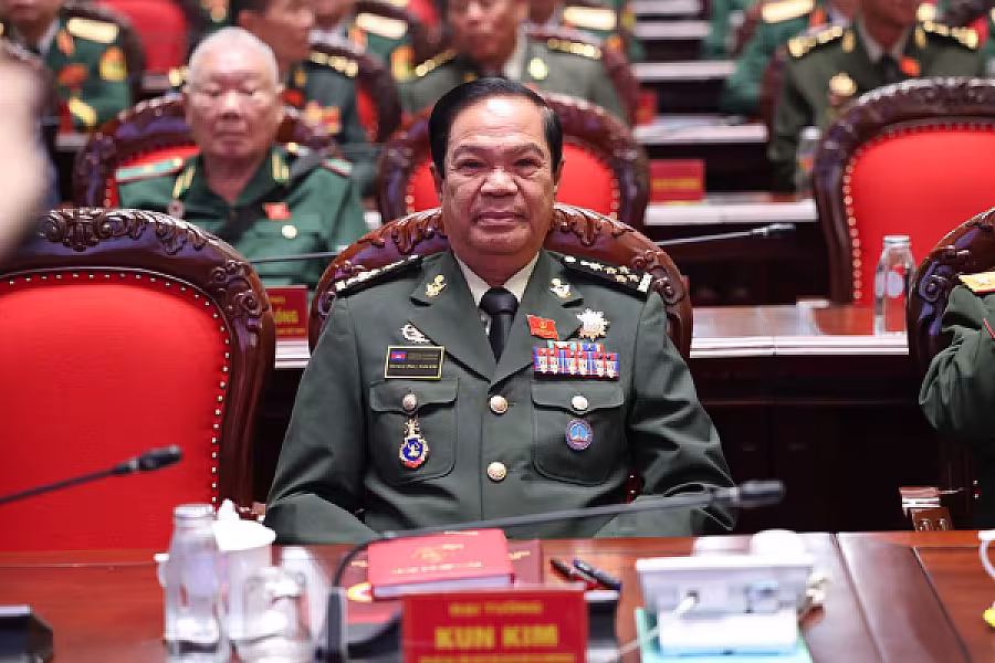 ឯកឧត្តម គន់ គីម អញ្ជើញដឹកនាំគណៈប្រតិភូចូលរួមមហាសន្និបាត តំណាងទូទាំងប្រទេសសមាគមអតីតយុទ្ធជនវៀតណាមលើកទី៨  - Image 5