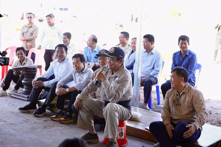 ឯកឧត្តម គន់ គីម អញ្ជើញចុះសួរសុខទុក្ខប្រជាពលរដ្ឋភៀសសឹក ក្នុងខេត្តឧត្តរមានជ័យ - Image 5