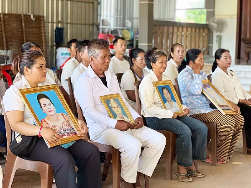 អ.ន.ក.ស្រុកជីក្រែង នាំយកថវិកាបេឡាមរណសង្គ្រោះប្រគល់ជូនគ្រួសារសពសមាជិកចំនួន ៤គ្រួសារ - Image 3