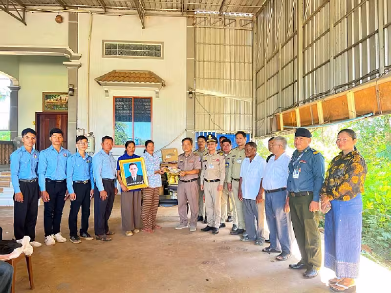 អ.ន.ក.ស្រុកជីក្រែង នាំយកថវិកាបេឡាមរណសង្គ្រោះប្រគល់ជូនគ្រួសារសពសមាជិកចំនួន ៤គ្រួសារ - Image 7