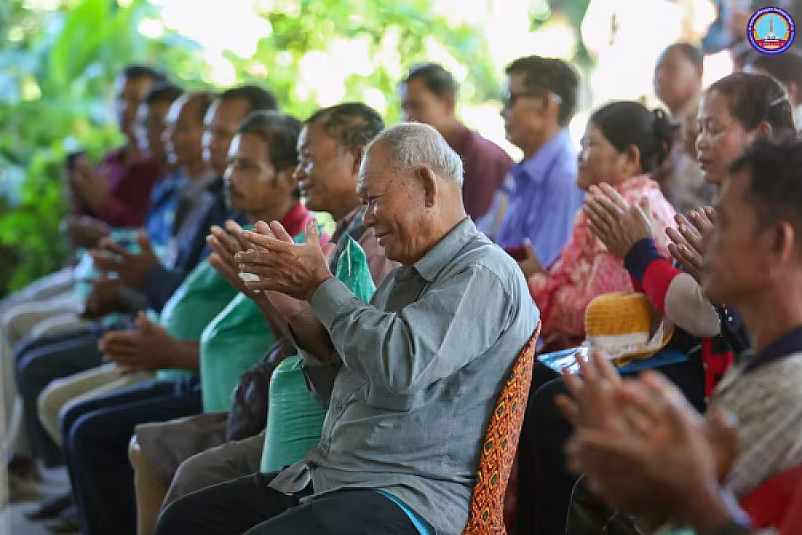 សមាគមរៀបចំពិធីចាប់ឆ្នោតប្រគល់ផ្ទះជូនអតីតយុទ្ធជនចំនួន ៥១គ្រួសារនៅភូមិប៊ុនរ៉ានីសែនជ័យដំណាក់ទ្រយឹង - Image 11