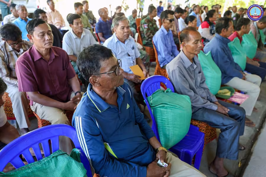 សមាគមរៀបចំពិធីចាប់ឆ្នោតប្រគល់ផ្ទះជូនអតីតយុទ្ធជនចំនួន ៥១គ្រួសារនៅភូមិប៊ុនរ៉ានីសែនជ័យដំណាក់ទ្រយឹង - Image 15