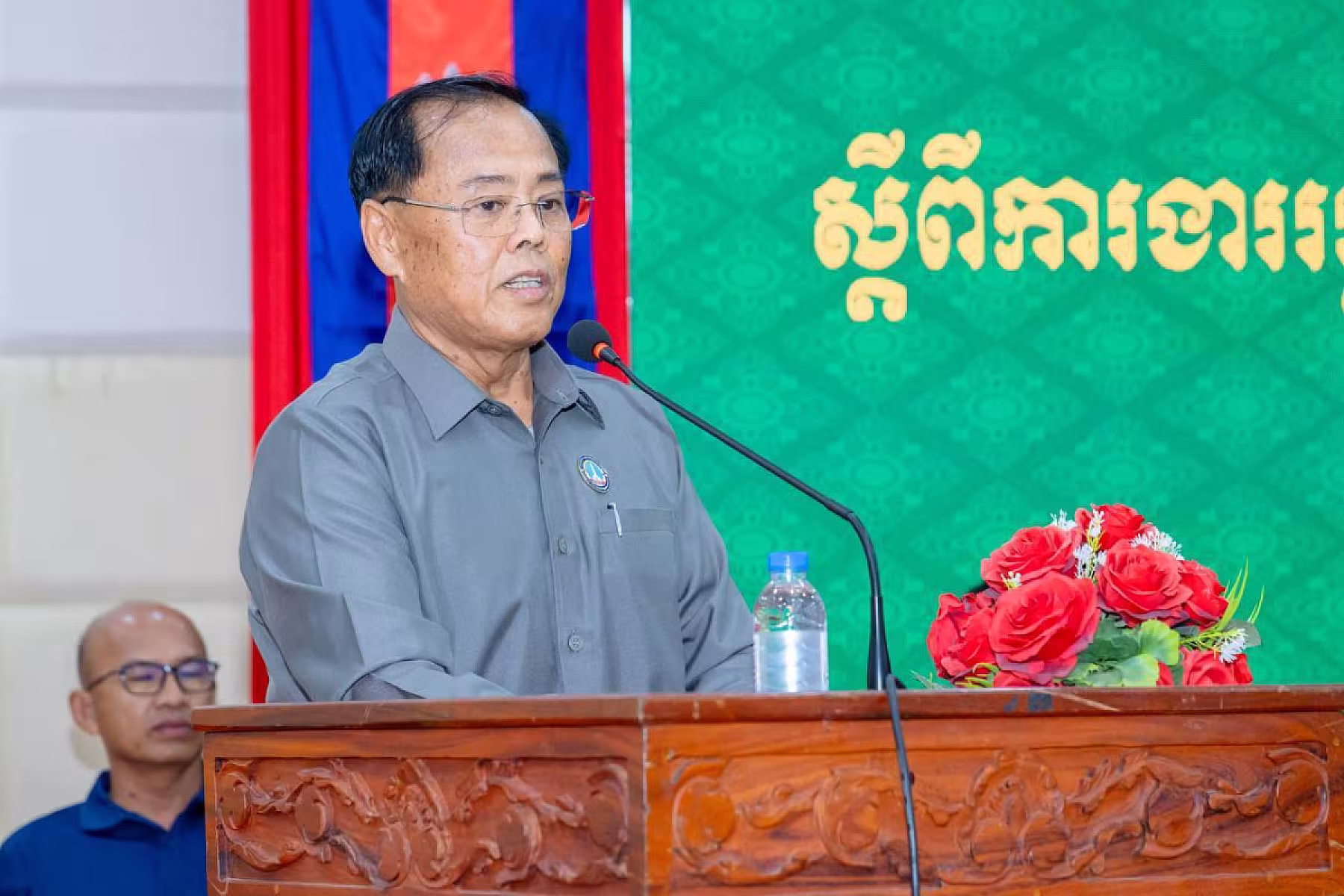 ឯកឧត្តម អ៊ុក ឃ្នួច អញ្ជើញបើកវគ្គបណ្តុះបណ្តាលស្តីពីការងាររដ្ឋបាល និងការងារបេឡាមរណសង្គ្រោះ ជូនគណៈកម្មាធិការសមាគមអតីតយុទ្ធជន និងនិវត្តជនកម្ពុជា(អ.ន.ក.) ខេត្តបន្ទាយមានជ័យ