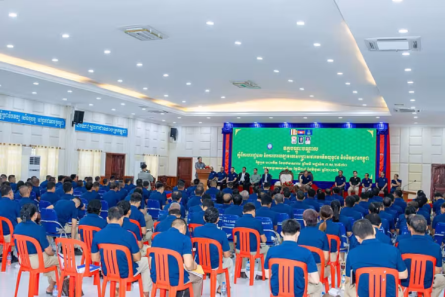 ឯកឧត្តម អ៊ុក ឃ្នួច អញ្ជើញបើកវគ្គបណ្តុះបណ្តាលស្តីពីការងាររដ្ឋបាល និងការងារបេឡាមរណសង្គ្រោះ ជូនគណៈកម្មាធិការសមាគមអតីតយុទ្ធជន និងនិវត្តជនកម្ពុជា(អ.ន.ក.) ខេត្តបន្ទាយមានជ័យ - Image 10