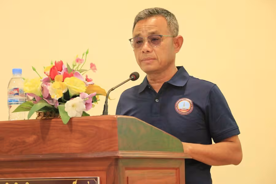 ឯកឧត្តម អ៊ុក ឃ្នួច អញ្ជើញបើកវគ្គបណ្តុះបណ្តាលស្តីពី ការងាររដ្ឋបាល និងការងារបេឡាមរណសង្គ្រោះជូនថ្នាក់ដឹកនាំ និងមន្ត្រី អ.ន.ក. ខេត្តពោធិ៍សាត់ - Image 6