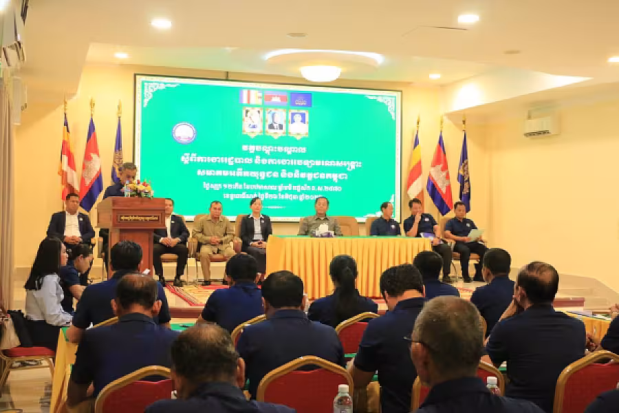 ឯកឧត្តម អ៊ុក ឃ្នួច អញ្ជើញបើកវគ្គបណ្តុះបណ្តាលស្តីពី ការងាររដ្ឋបាល និងការងារបេឡាមរណសង្គ្រោះជូនថ្នាក់ដឹកនាំ និងមន្ត្រី អ.ន.ក. ខេត្តពោធិ៍សាត់ - Image 12