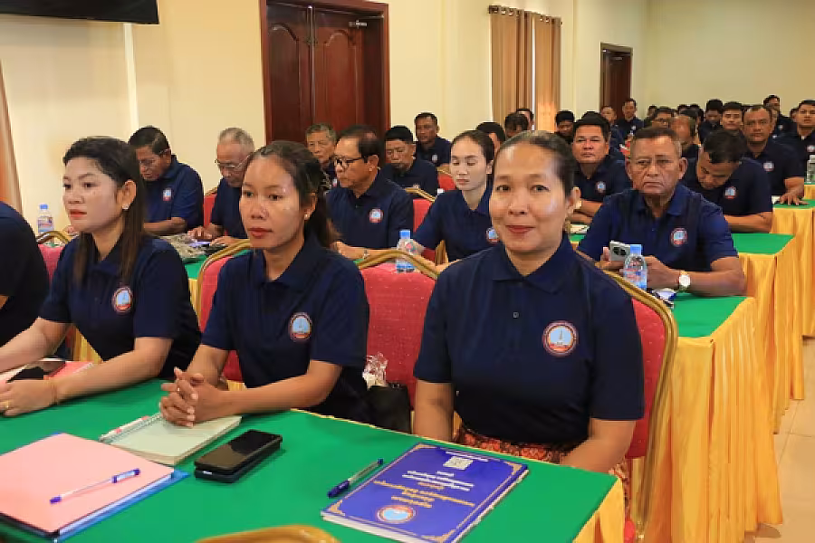 ឯកឧត្តម អ៊ុក ឃ្នួច អញ្ជើញបើកវគ្គបណ្តុះបណ្តាលស្តីពី ការងាររដ្ឋបាល និងការងារបេឡាមរណសង្គ្រោះជូនថ្នាក់ដឹកនាំ និងមន្ត្រី អ.ន.ក. ខេត្តពោធិ៍សាត់ - Image 13