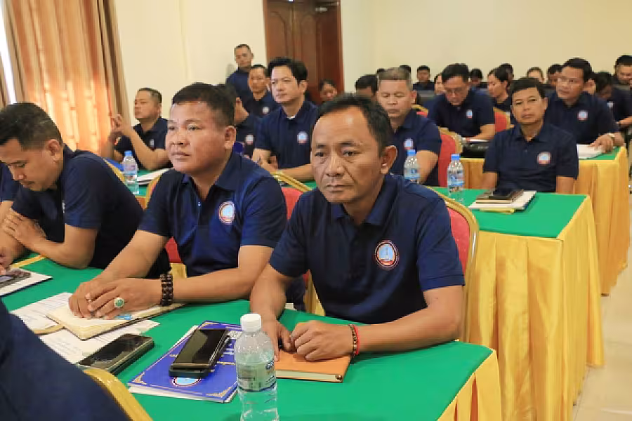 ឯកឧត្តម អ៊ុក ឃ្នួច អញ្ជើញបើកវគ្គបណ្តុះបណ្តាលស្តីពី ការងាររដ្ឋបាល និងការងារបេឡាមរណសង្គ្រោះជូនថ្នាក់ដឹកនាំ និងមន្ត្រី អ.ន.ក. ខេត្តពោធិ៍សាត់ - Image 16