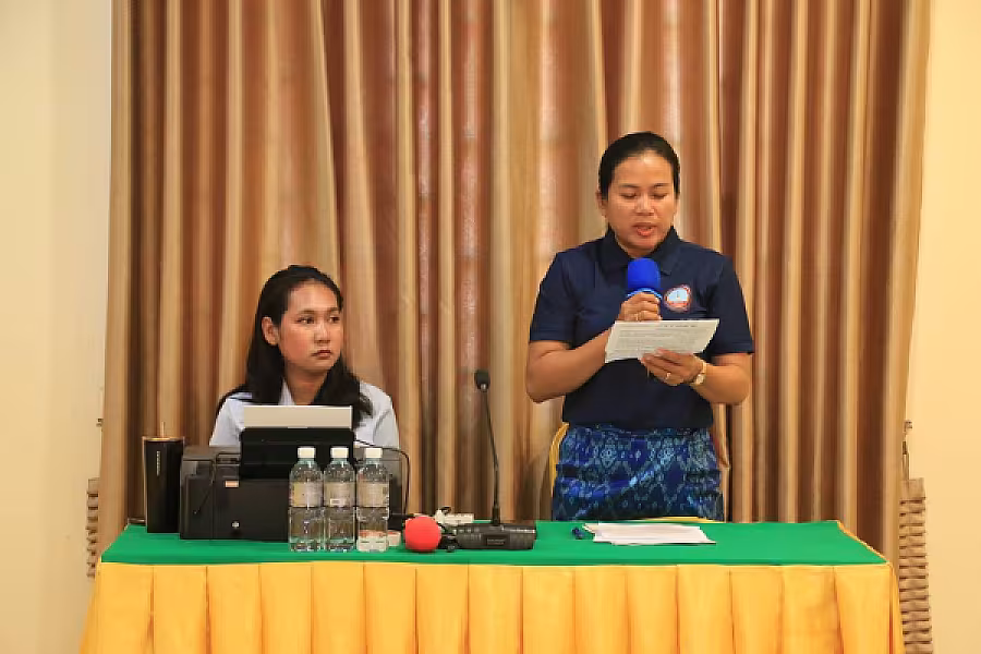 ឯកឧត្តម អ៊ុក ឃ្នួច អញ្ជើញបើកវគ្គបណ្តុះបណ្តាលស្តីពី ការងាររដ្ឋបាល និងការងារបេឡាមរណសង្គ្រោះជូនថ្នាក់ដឹកនាំ និងមន្ត្រី អ.ន.ក. ខេត្តពោធិ៍សាត់ - Image 19